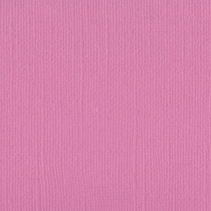 Bazzill Basics Cardstock Canvas Texture  12in x 12in Mono- Petunia
