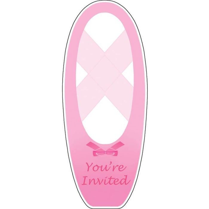 Tutu Much Fun, Invitations 8ct 