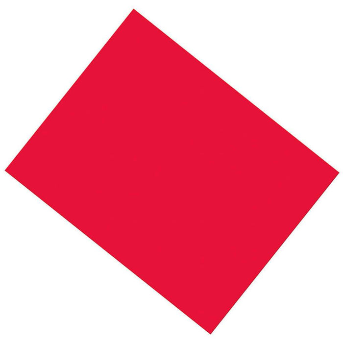 Coated Poster Board 22in x 28in Red