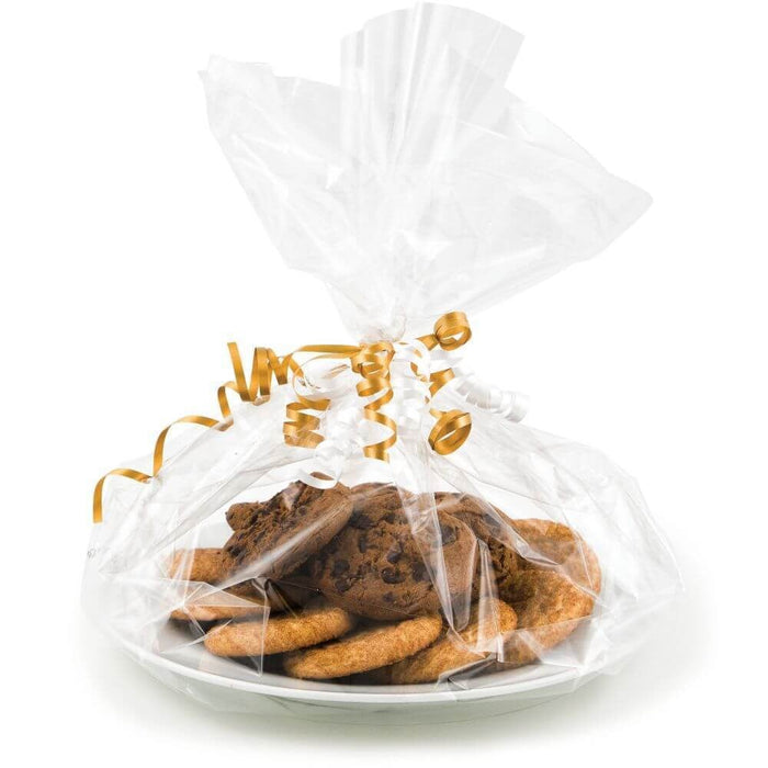 Cello Basket Bags, Clear 