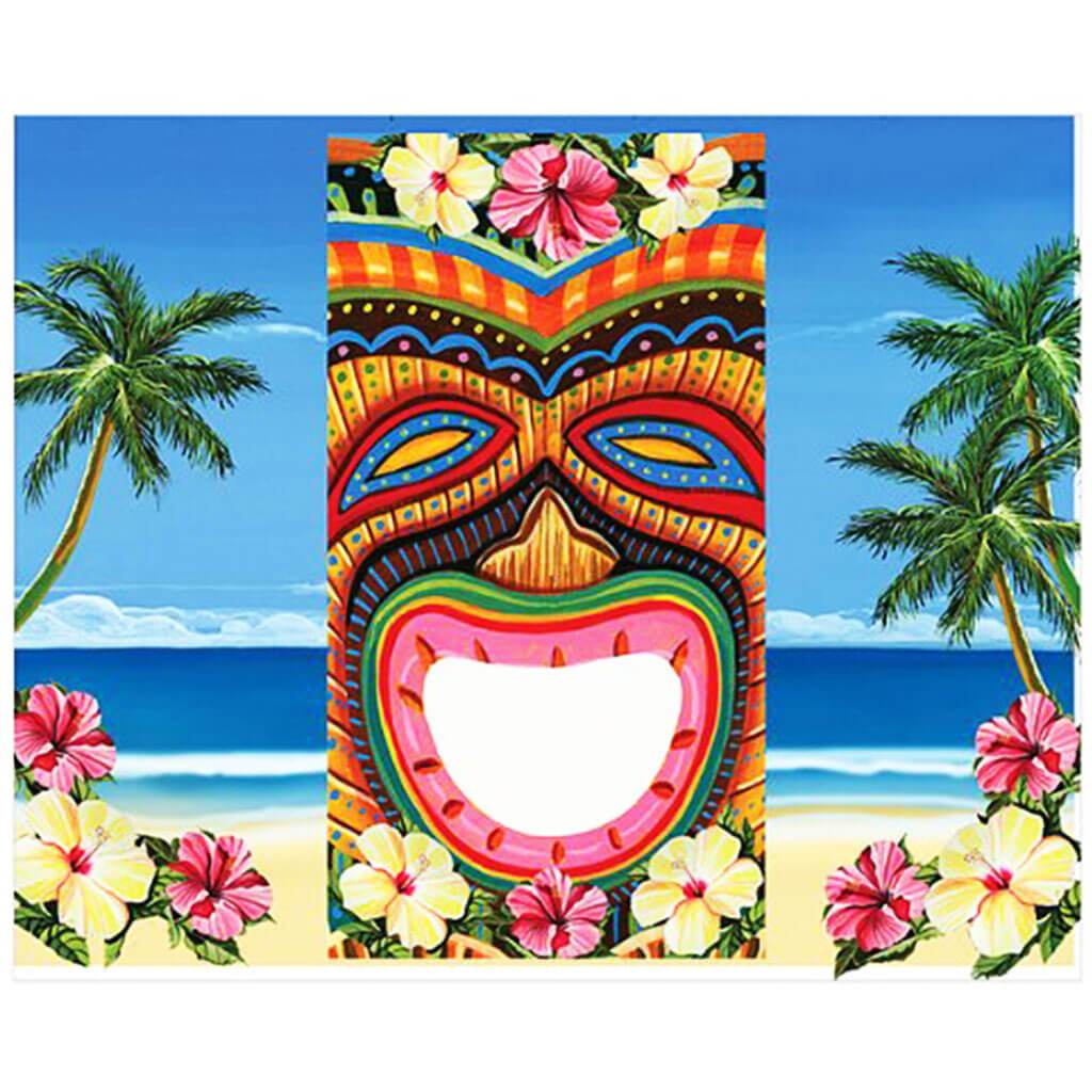 Tiki Bean Bag Toss Game, 30in