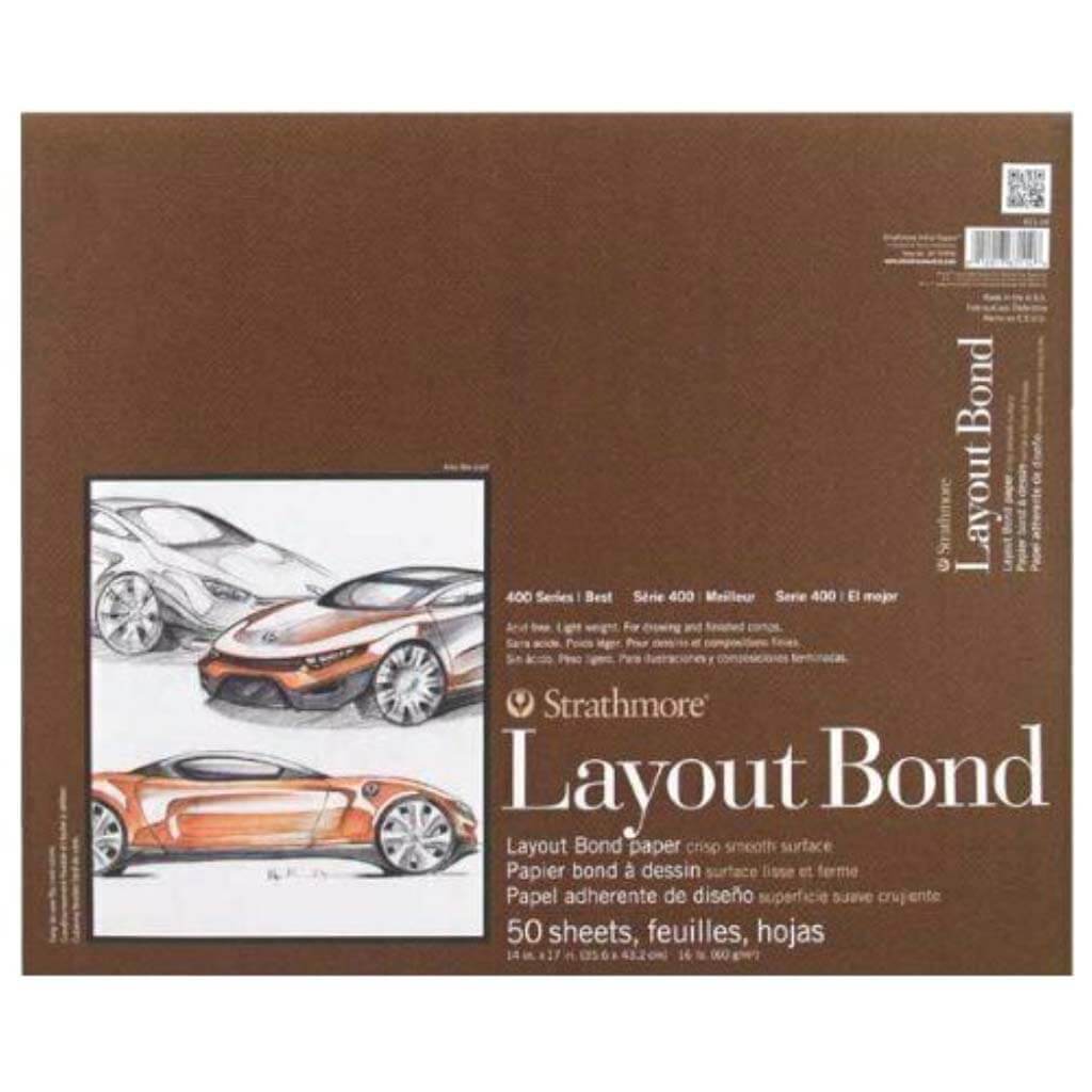 Strathmore 400 Layout Bond 14in X 17in