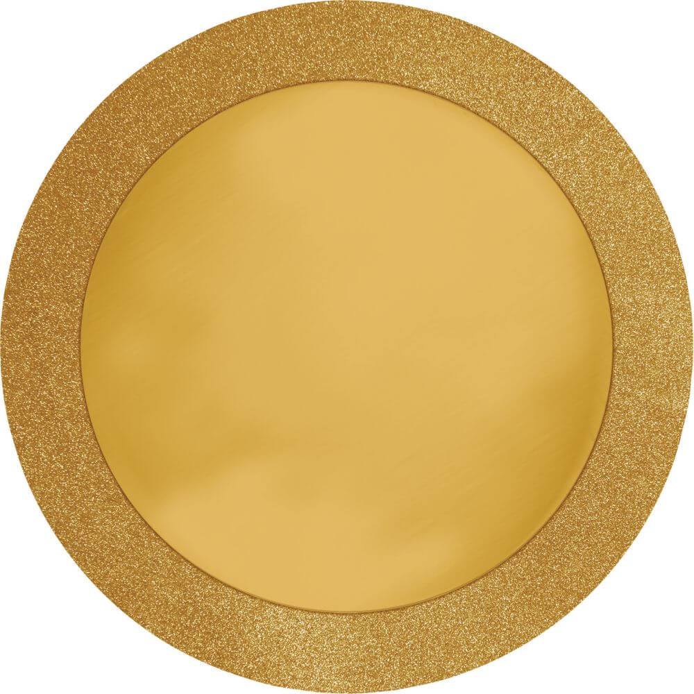 Palcemats 14in, Glitz Gold 