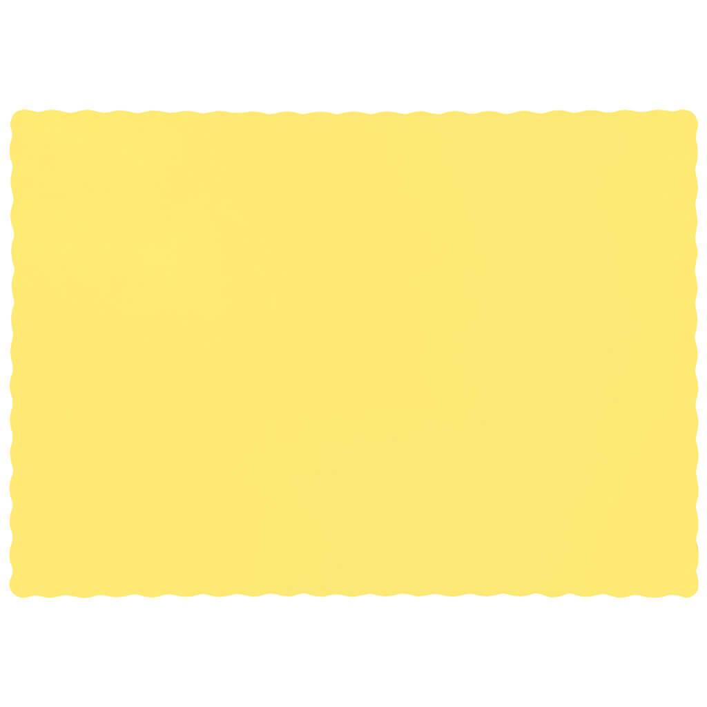 Yellow Paper Placemats
