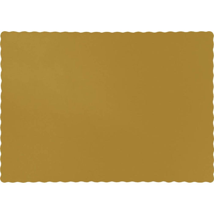 Glittering Gold Placemats 50ct 