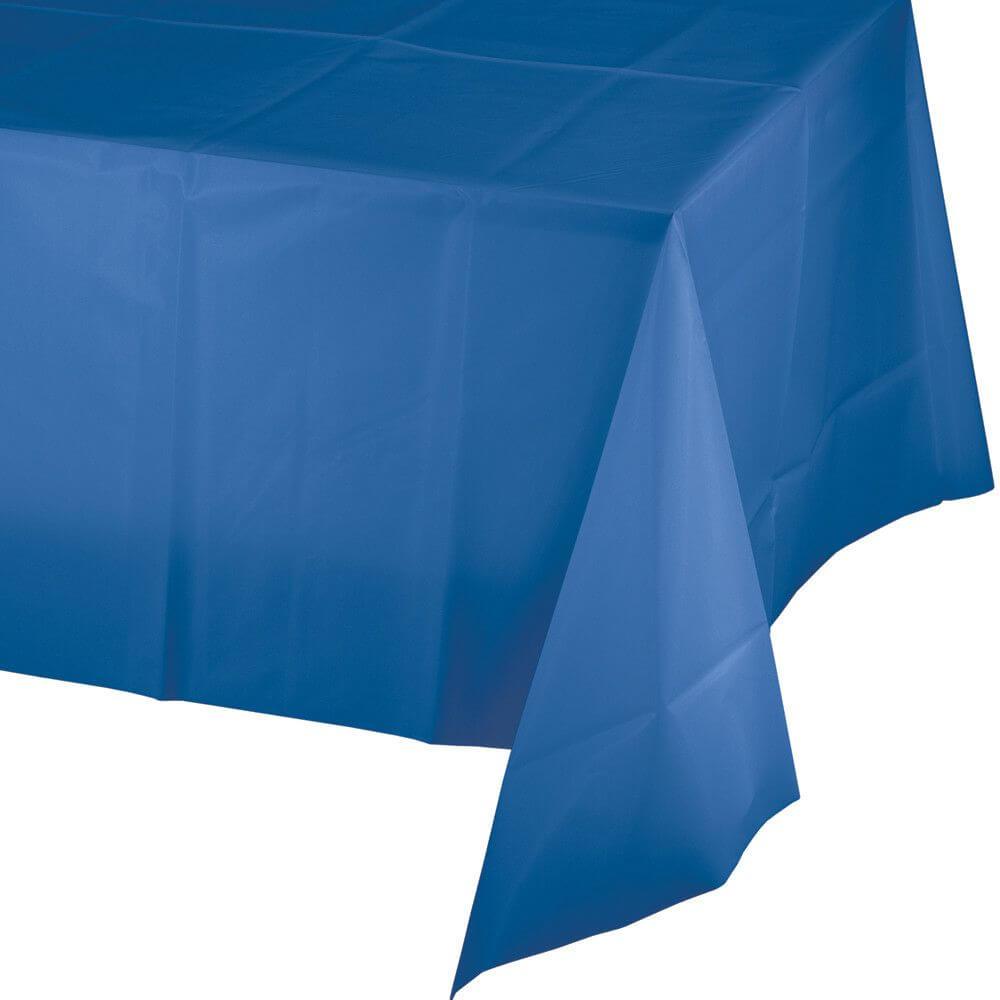 Plastic Tablecover True Blue 54X108In 