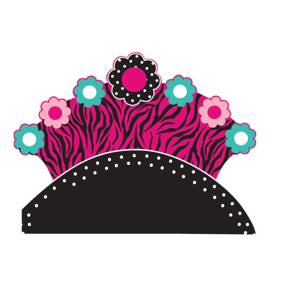 Tiara Pink Zebra Boutique