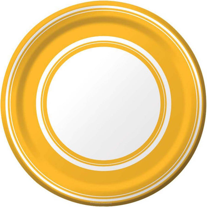Stripe Banquet Plates 10.25in 