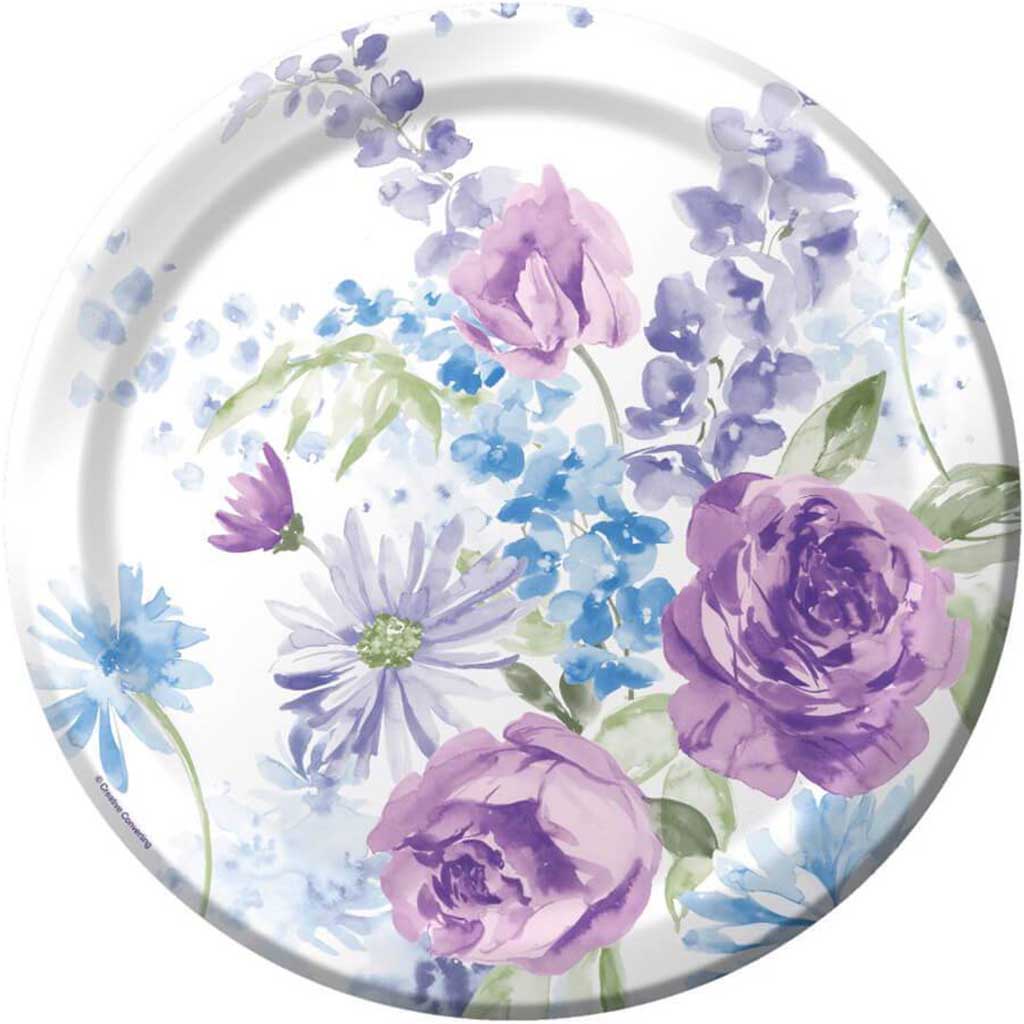 Lilac Blossoms, Dinner Plates 9in 8ct 