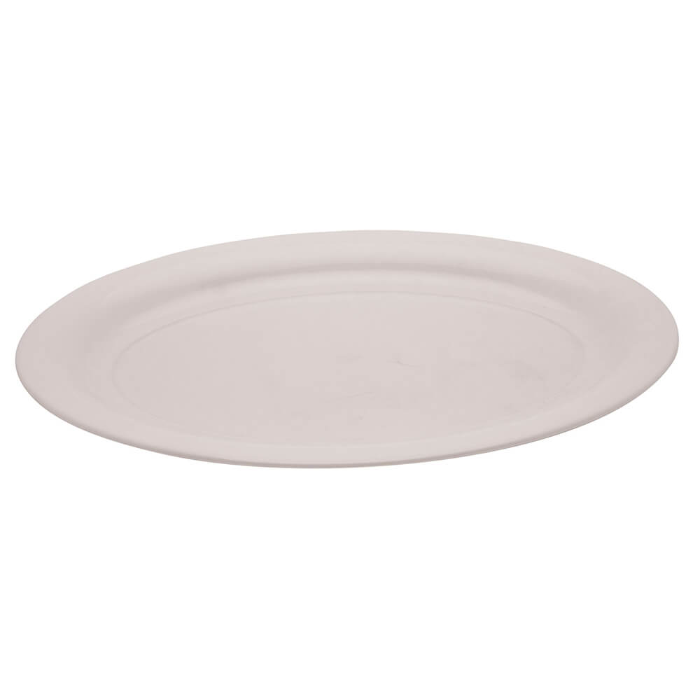 Oval Tray 11in x 16in, White 