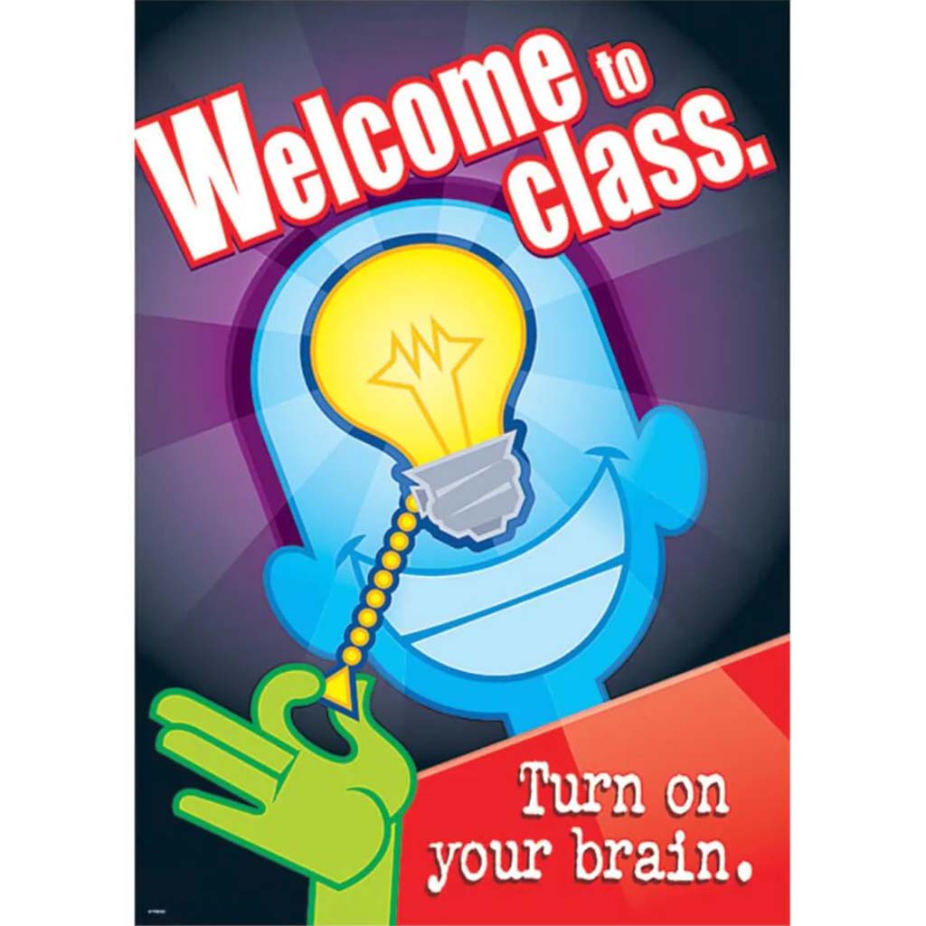 Welcome To Class Poster 