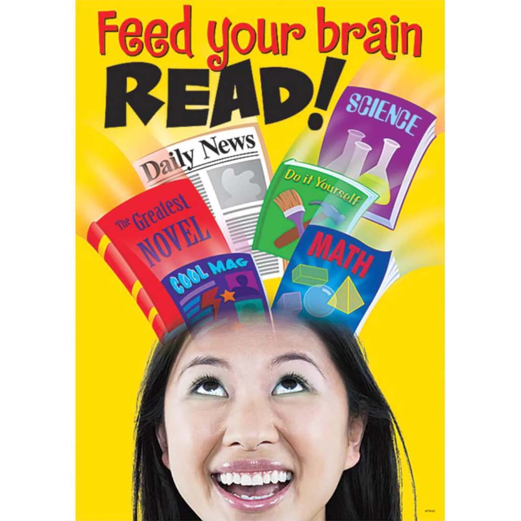Feed Your Brain... Read Posters 