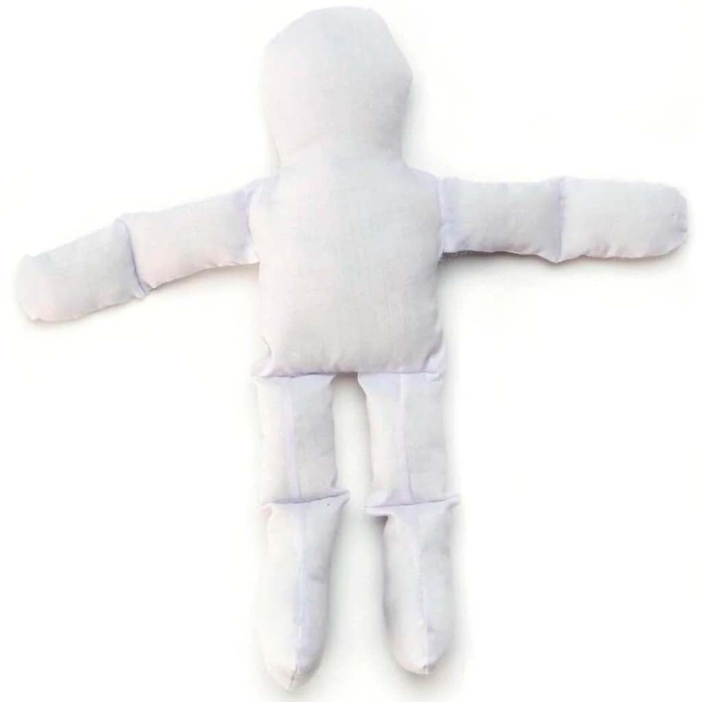 MUSLIN DOLL BLEACHED 12IN 