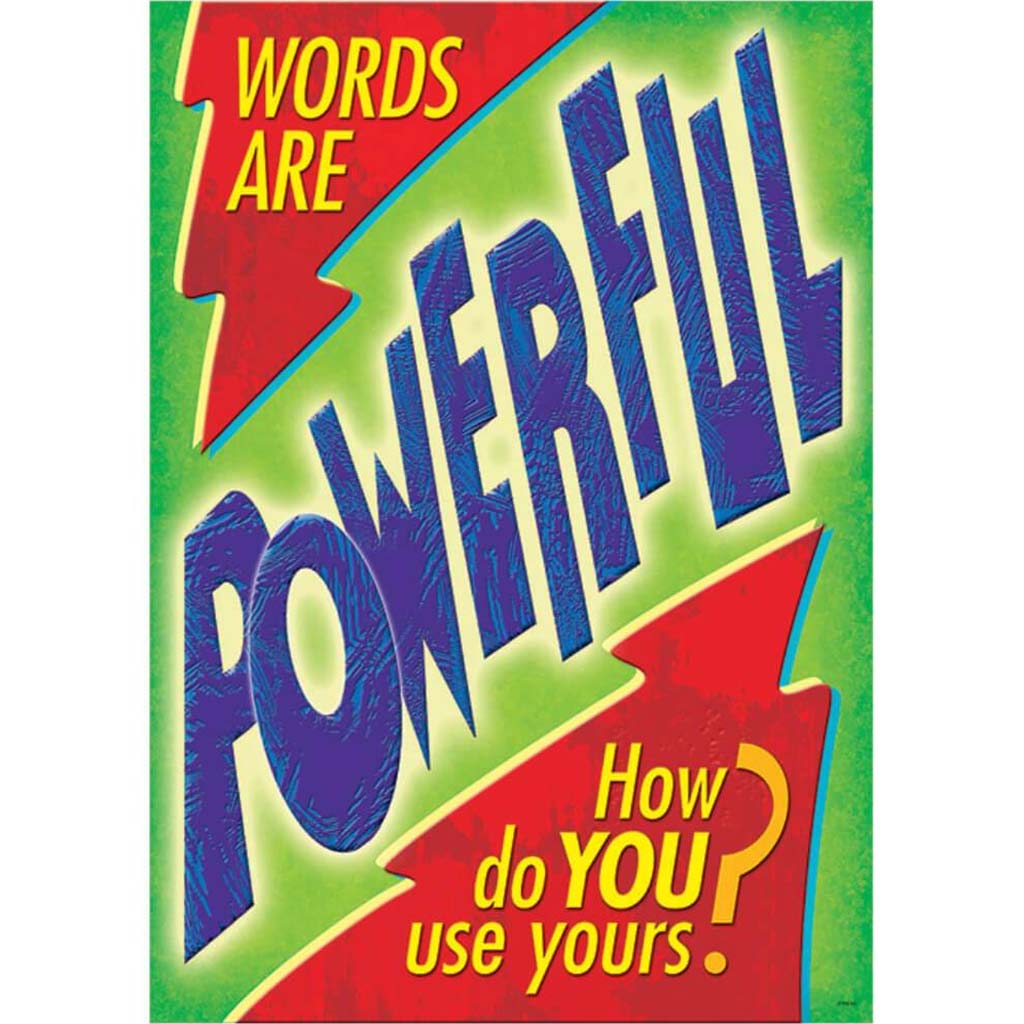 Words Are Powerful… Poster 