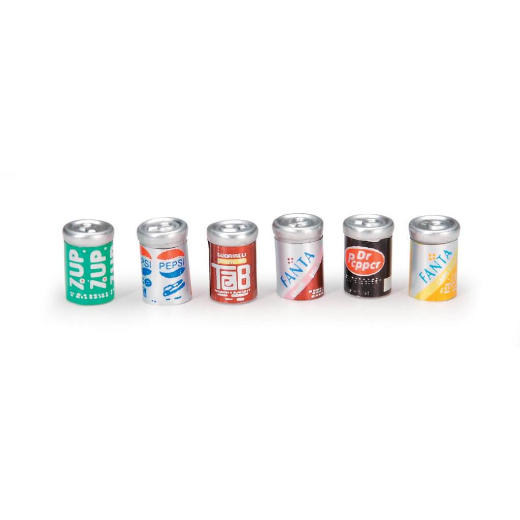 MINIATURE ASTD SODA CAN 1/2IN 