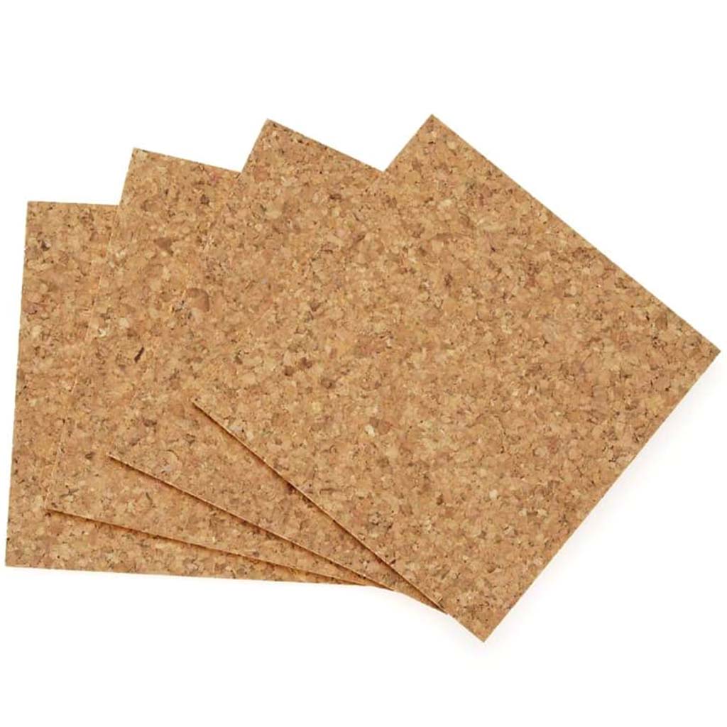 CORK WALL TILE 5MM 6X6IN 