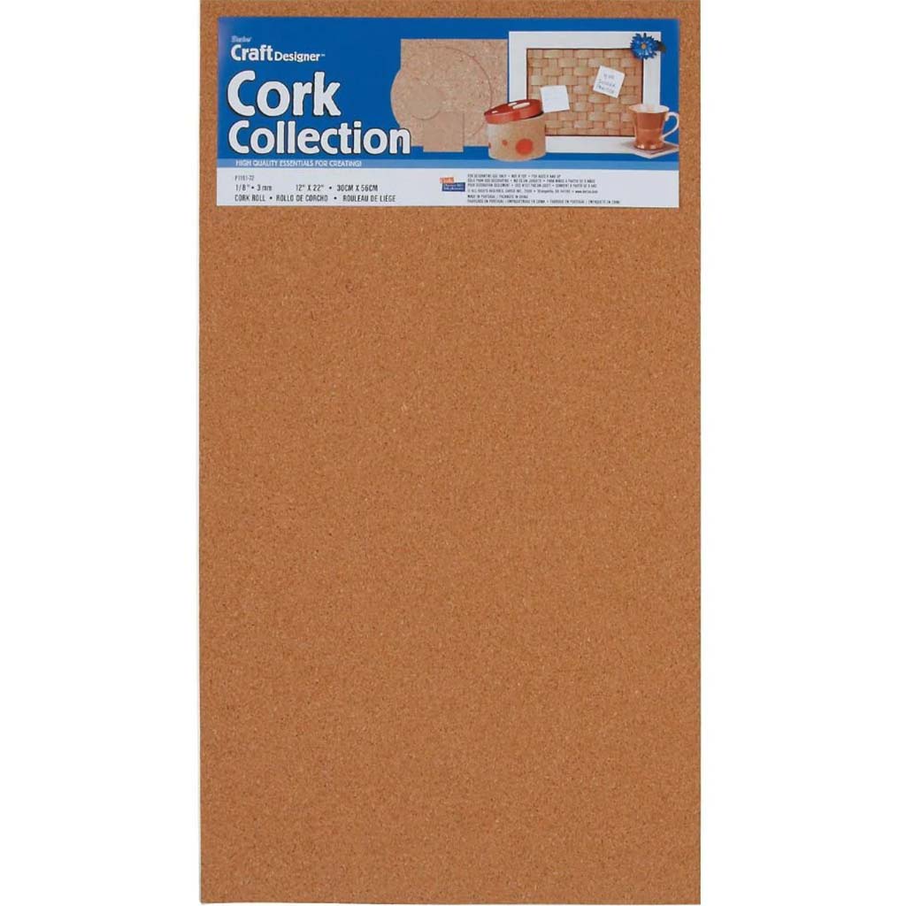 CORK SHEET 3MM 12X22IN 