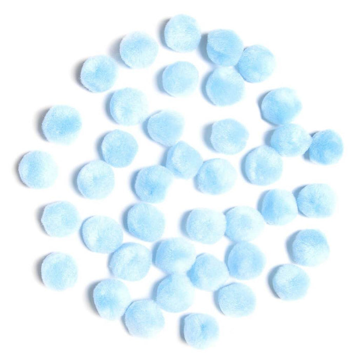 Acrylic Pom Poms 1in