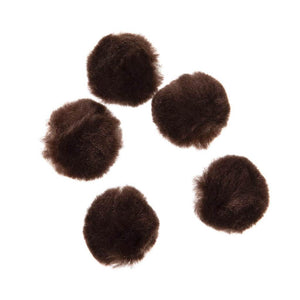 Acrylic Pom Poms 1.5in