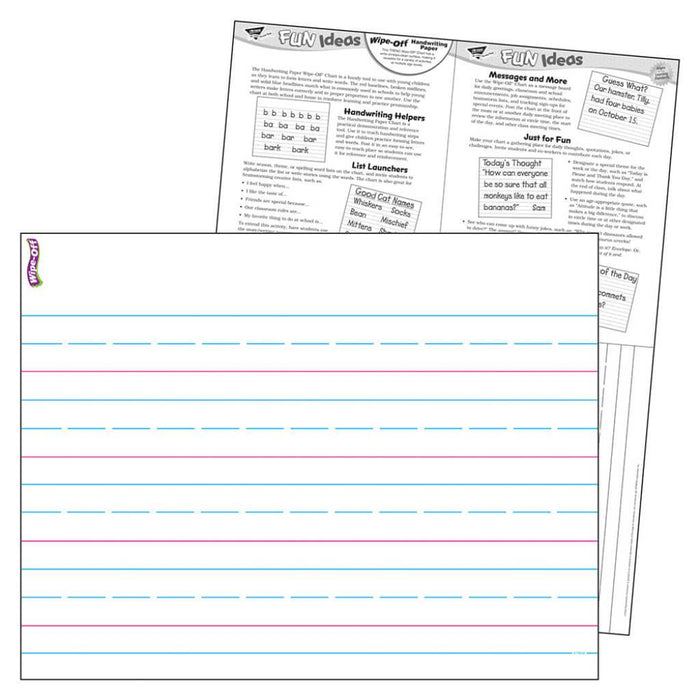 Handwriting Paper Wipe-Off 