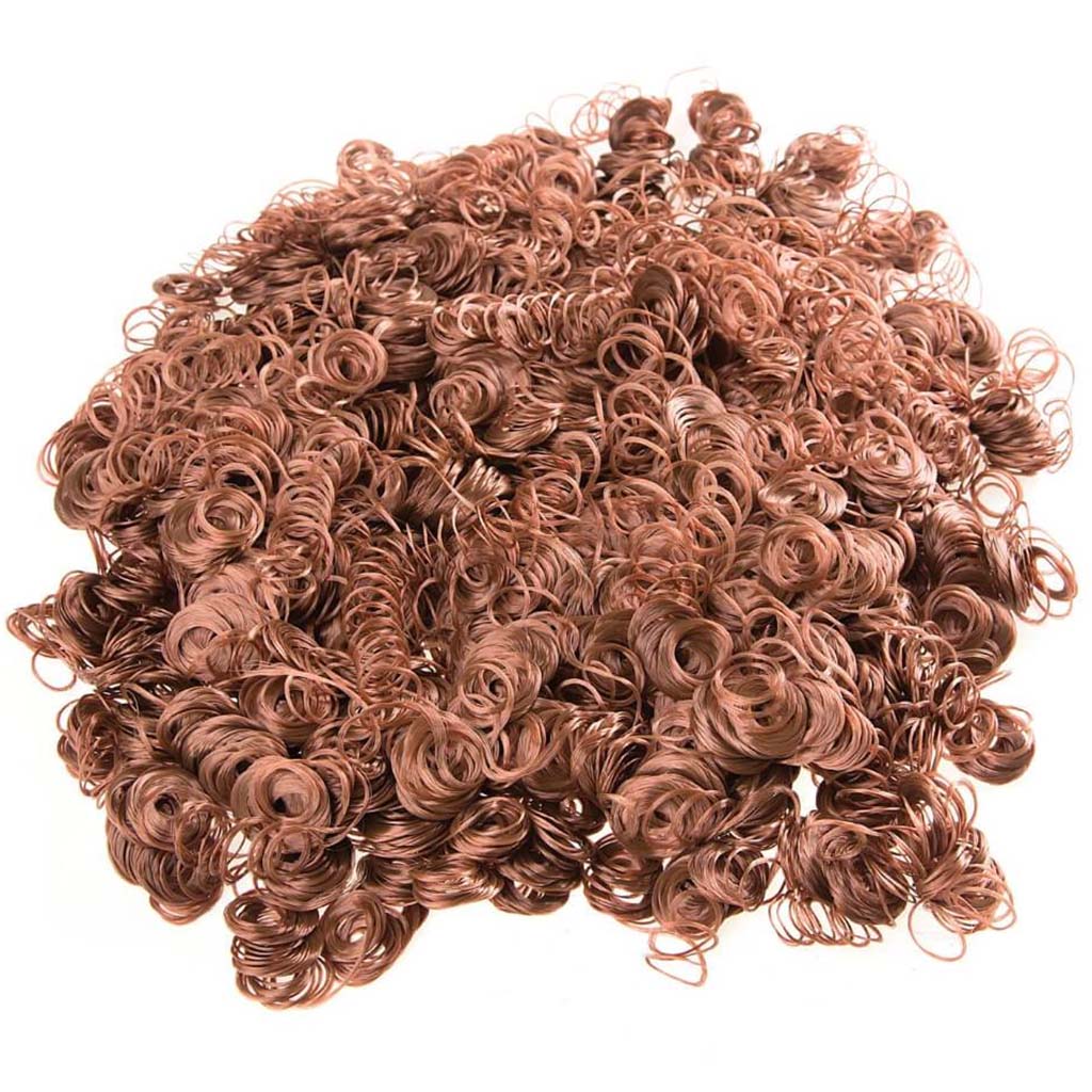 HAIR AUBURN DOLL 4OZ BROWN 