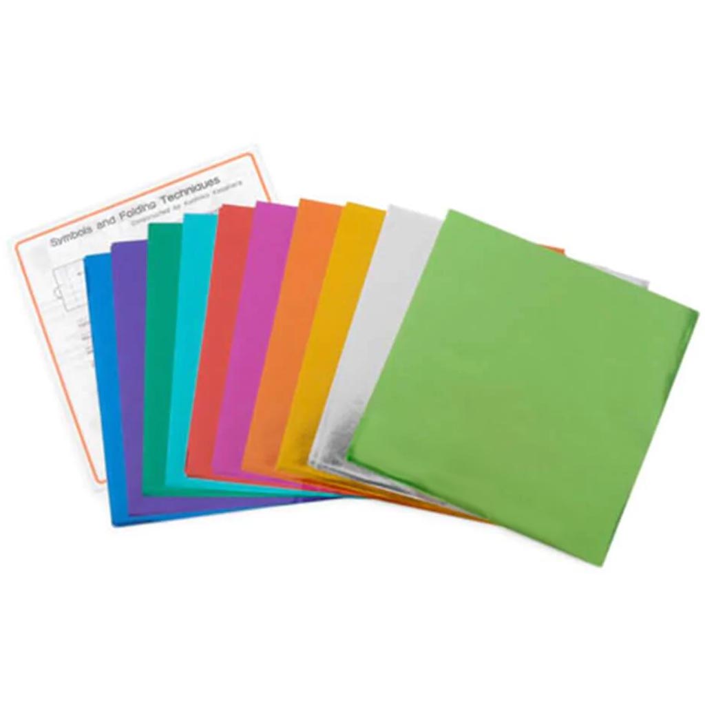 Origami Paper Sets Assorted Metallic 