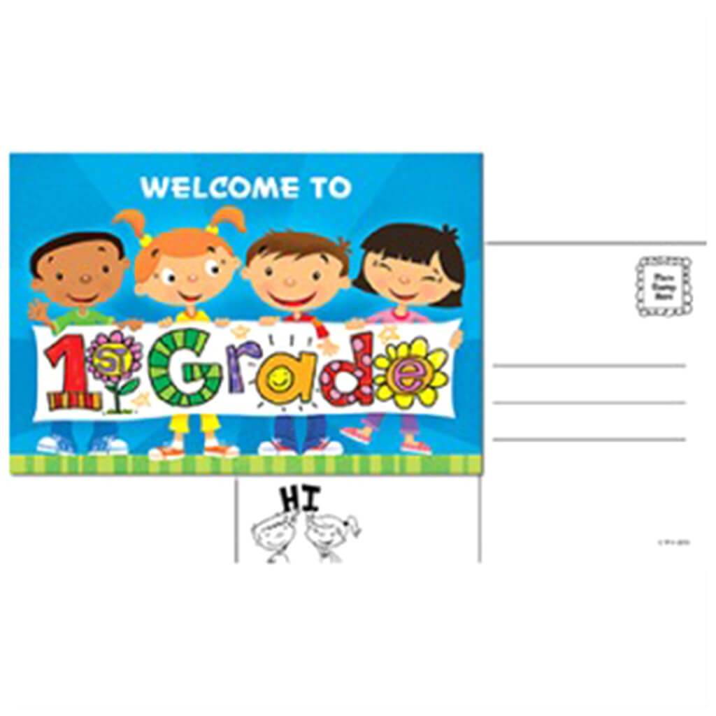 Welcome To 1St Grade  Postcard