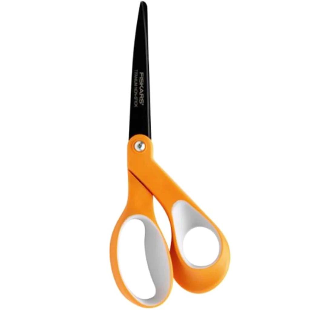 Non-Stick Titanium Softgrip Scissors 8in 