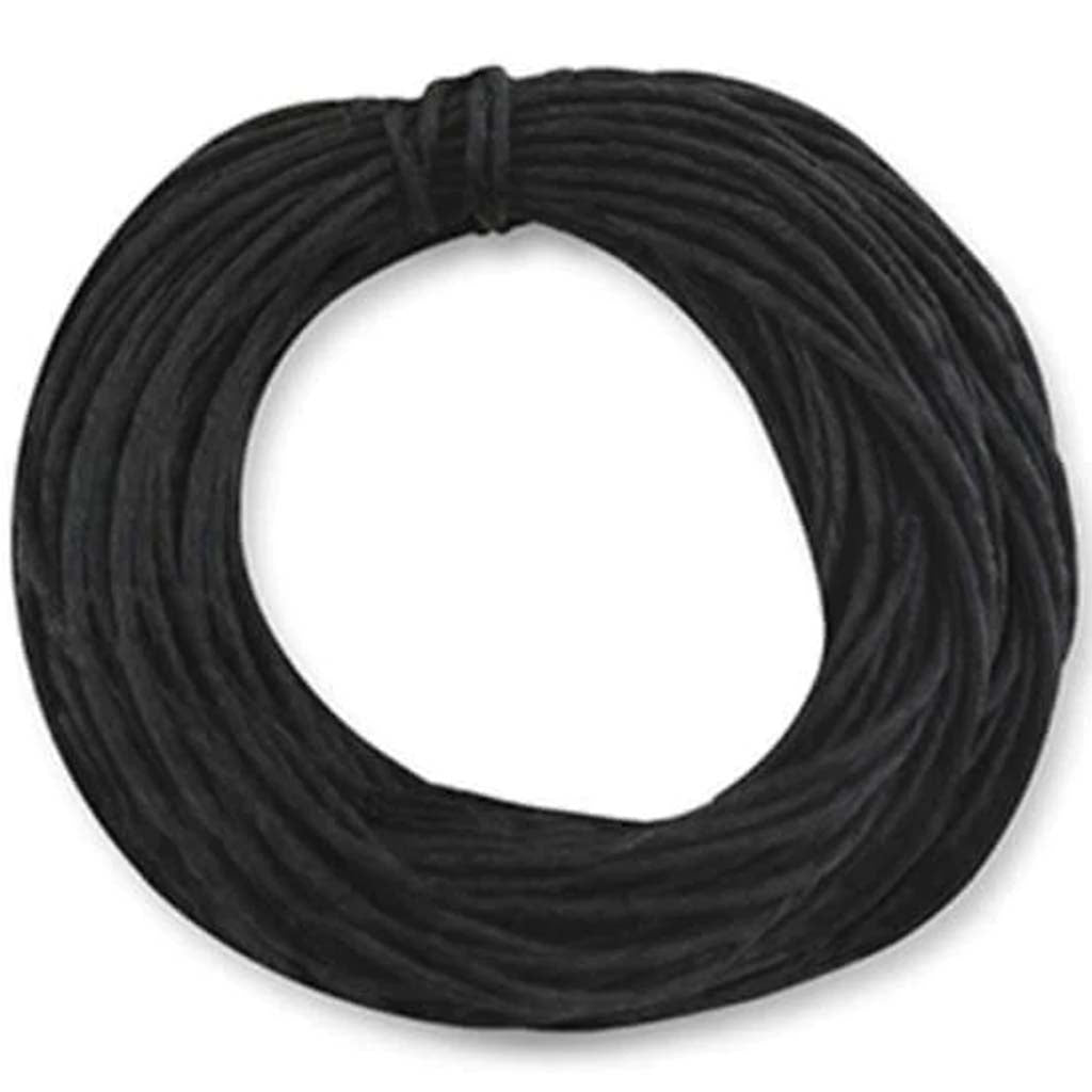 CORD NATURAL HEMP 20LB BLACK COLORED 9YD 