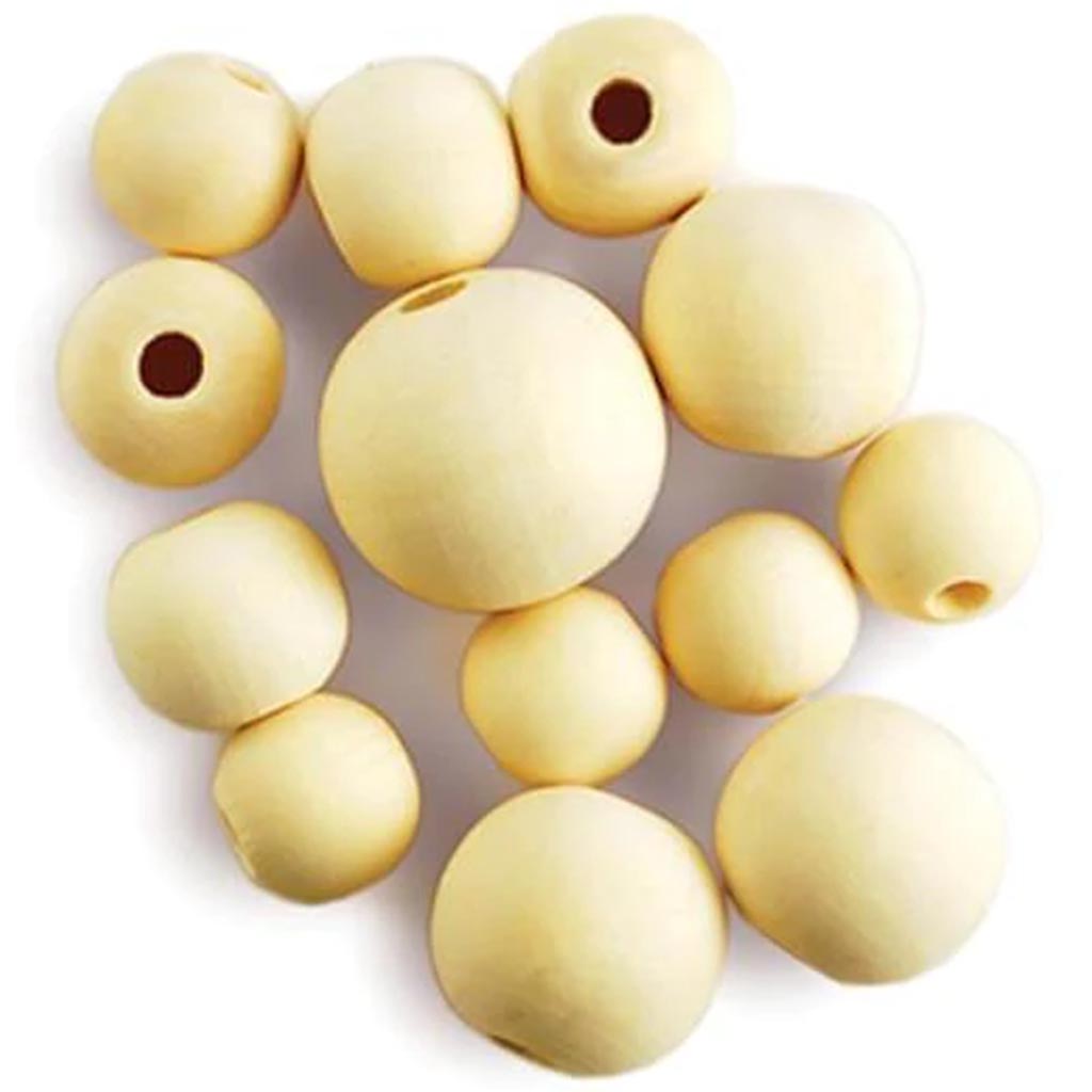 BEAD CRAFTWOOD  NATURAL 