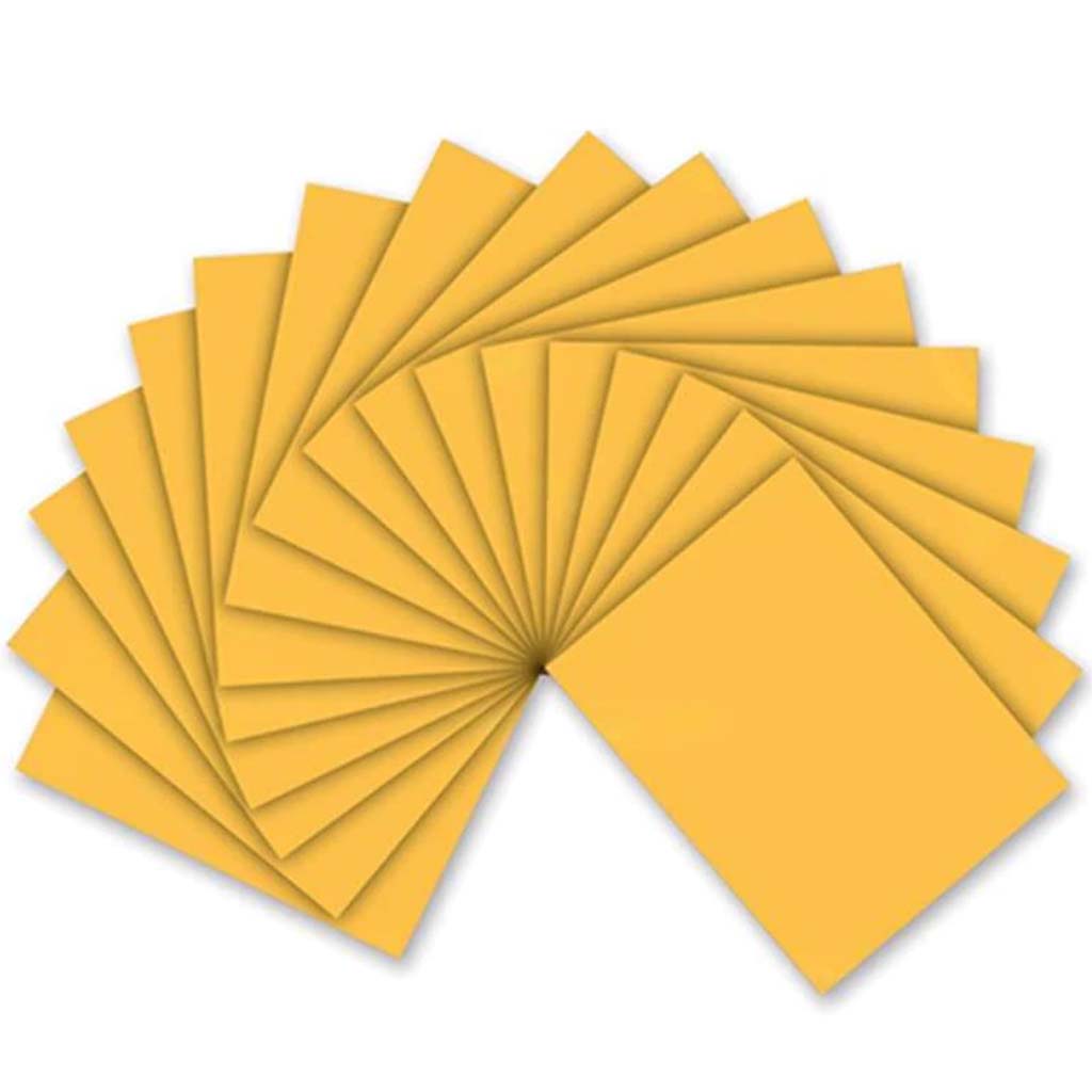FOAM SHEET GOLDEN YELLOW 9X12IN 2MM 