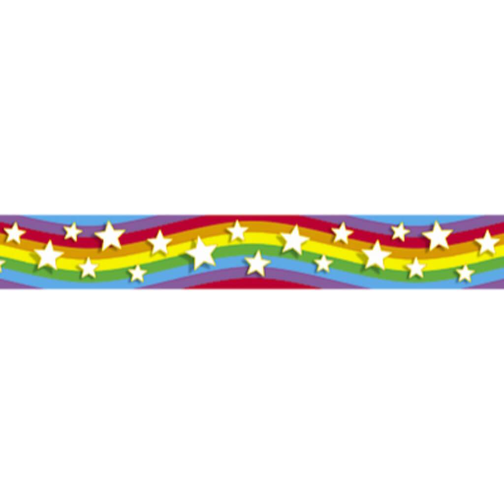 Star Rainbow Bolder Border 