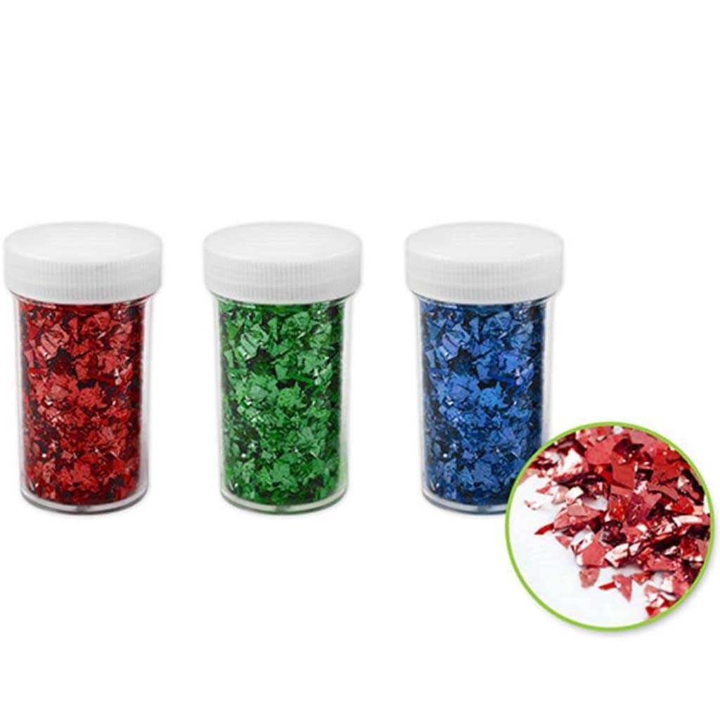 CONFETTI 15G RD/GR/BL 