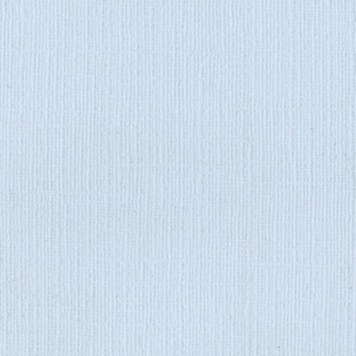 Bazzill Basics 12in x 12in Cardstock Canvas Texture Mono- Powder Blue