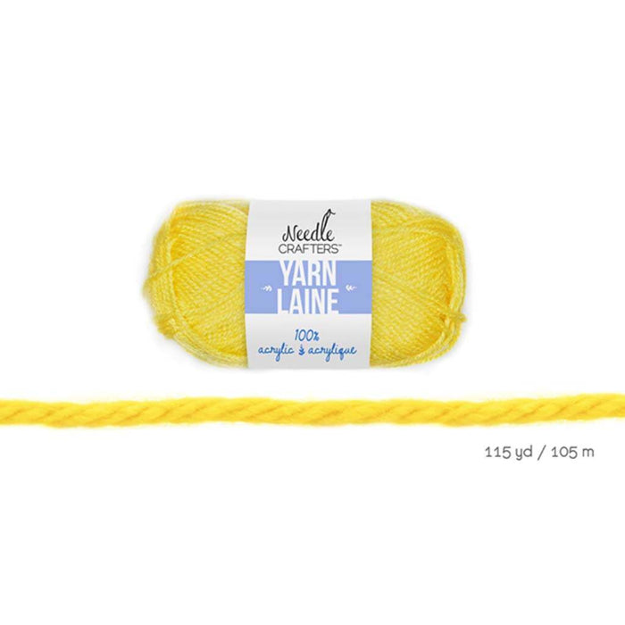 YARN ACRYLIC 50G YELLOW 
