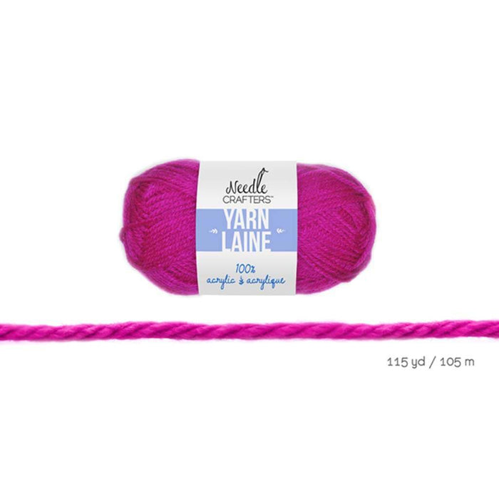 YARN ACRYLIC 50G FUSCHSIA 
