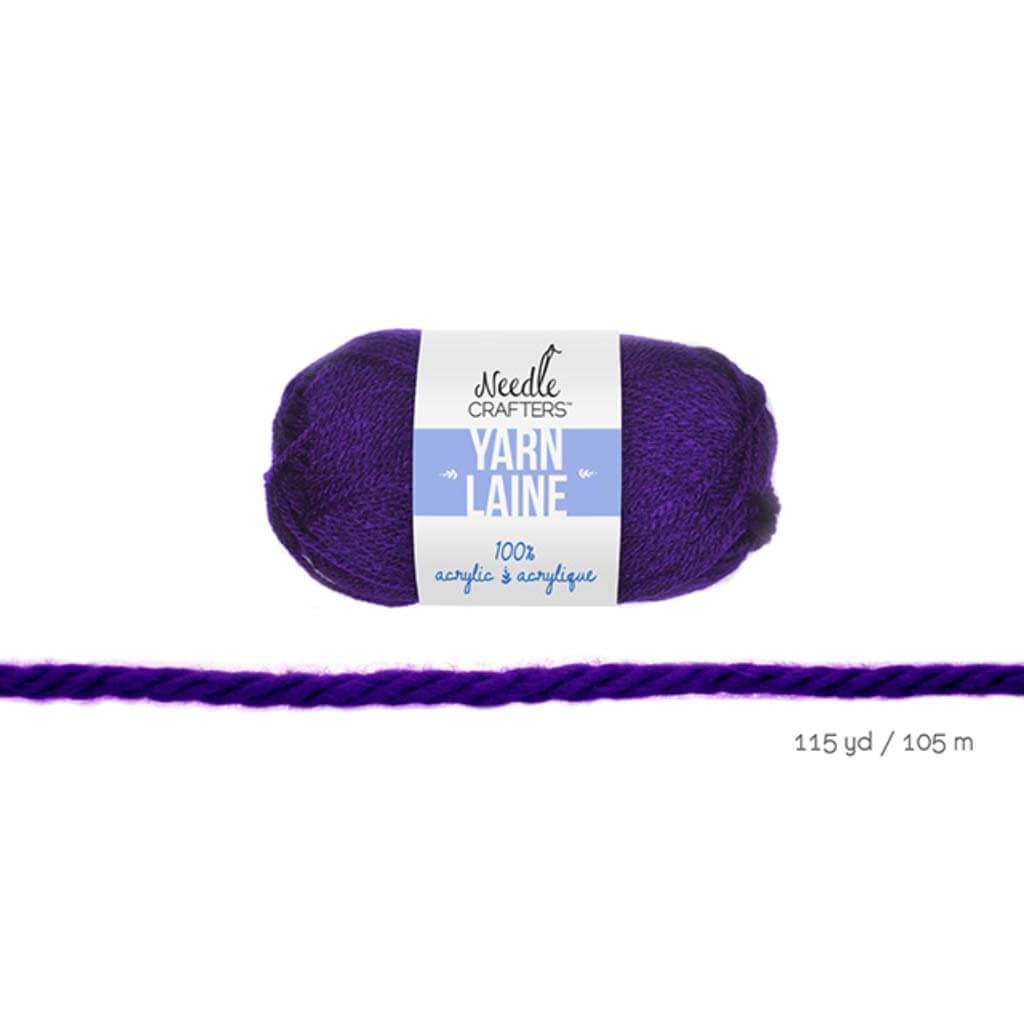 YARN ACRYLIC 50G PURPLE 