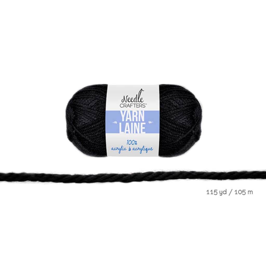 YARN ACRYLIC 50G BLACK 