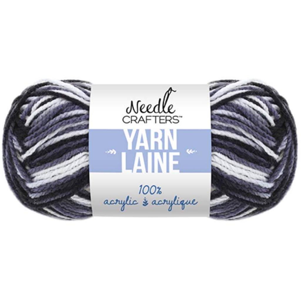 YARN ACRYLIC MULTI-DYED BALL 50G 