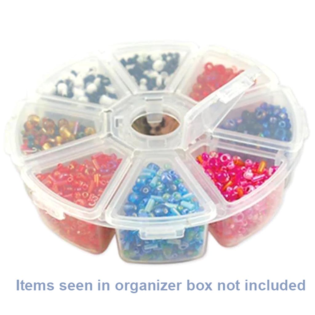 BEAD ORGANIZER BOX 8PCS 4IN 