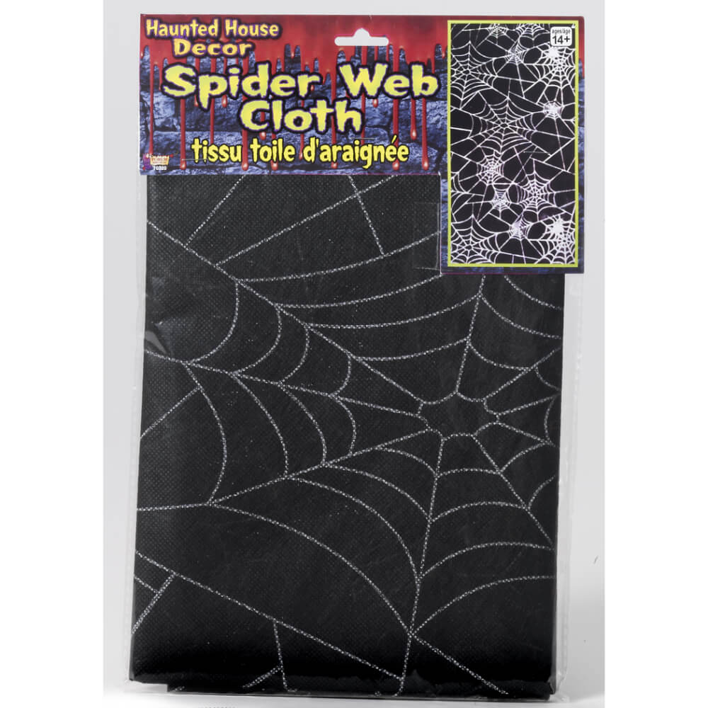 CREEPY CLOTH SPIDER WEB 