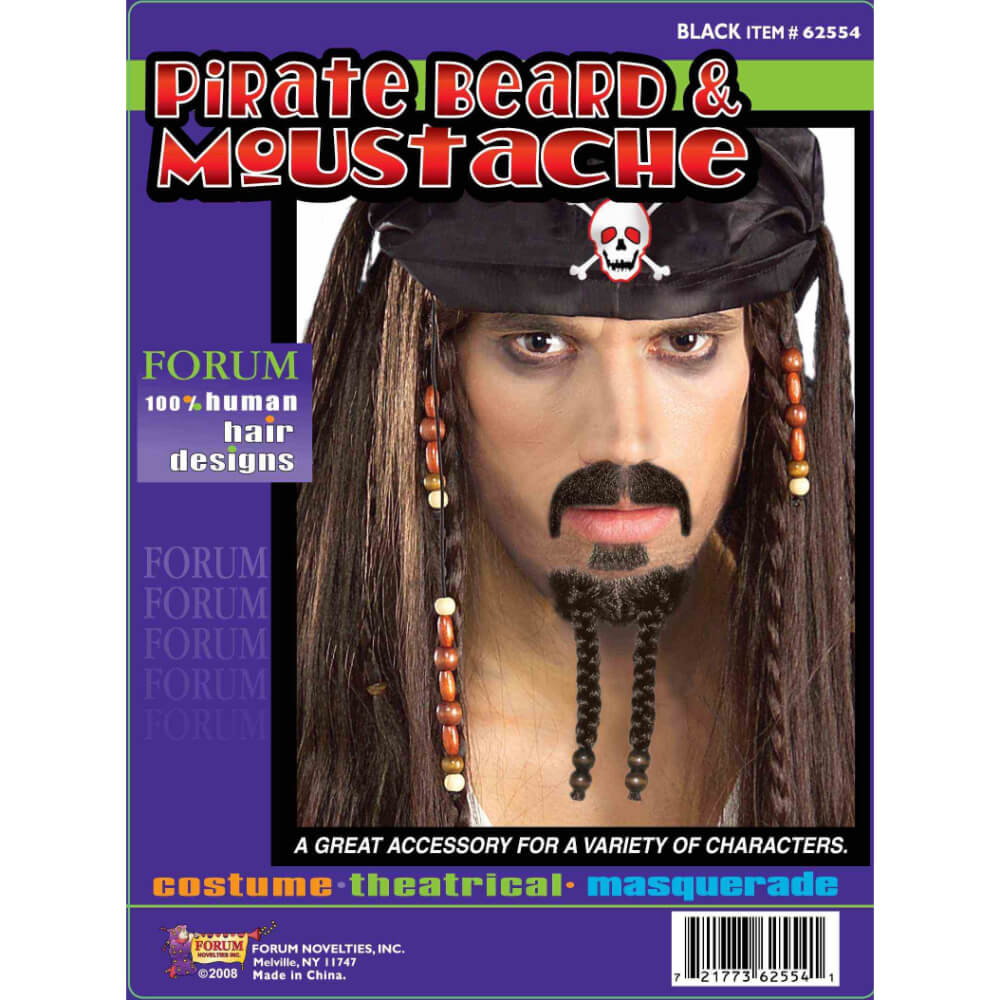 Pirate Beard &amp; Moustache