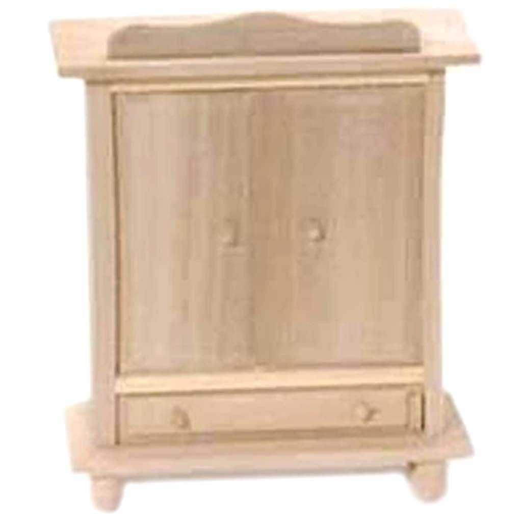 Mini Furniture 2 Door with 1 Drawer Cabinet