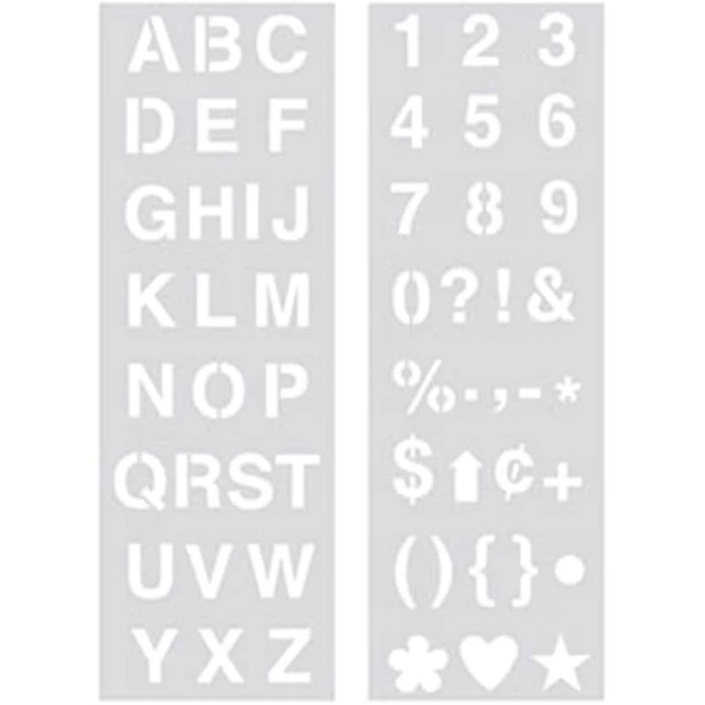 STENCIL SET 1IN 