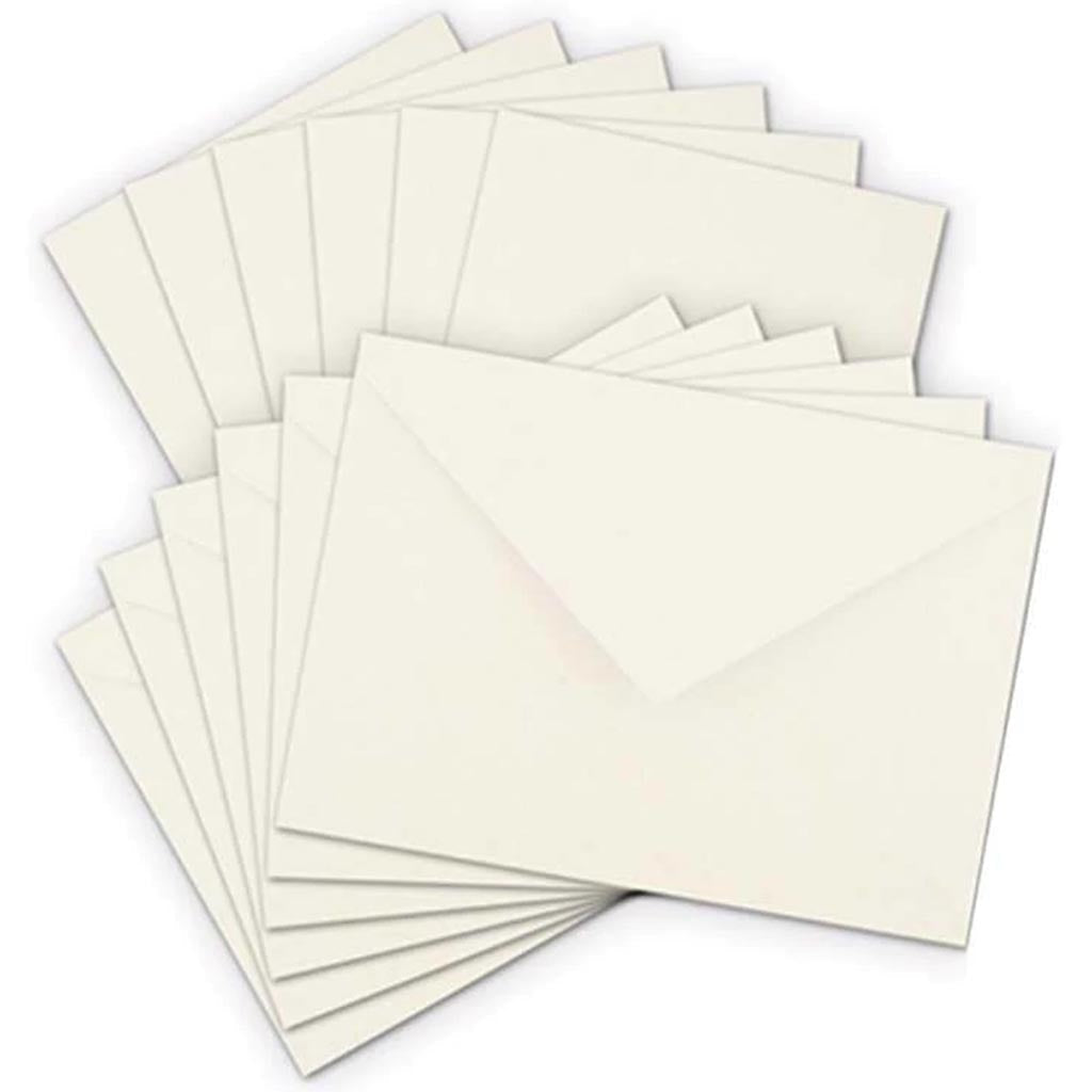 CARD AND ENVELOPE SET  CREAM 