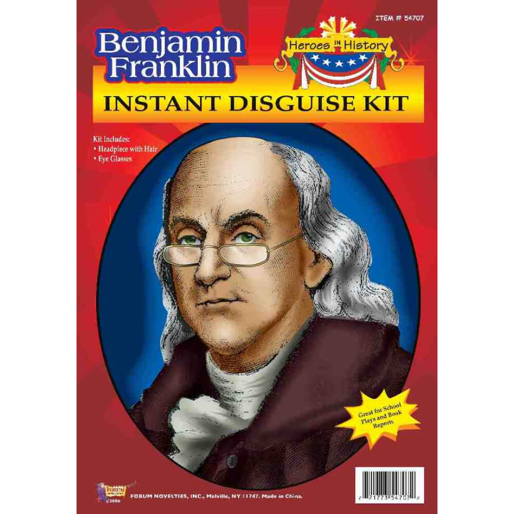 Benjamin Franklin Instant Disguise Kit