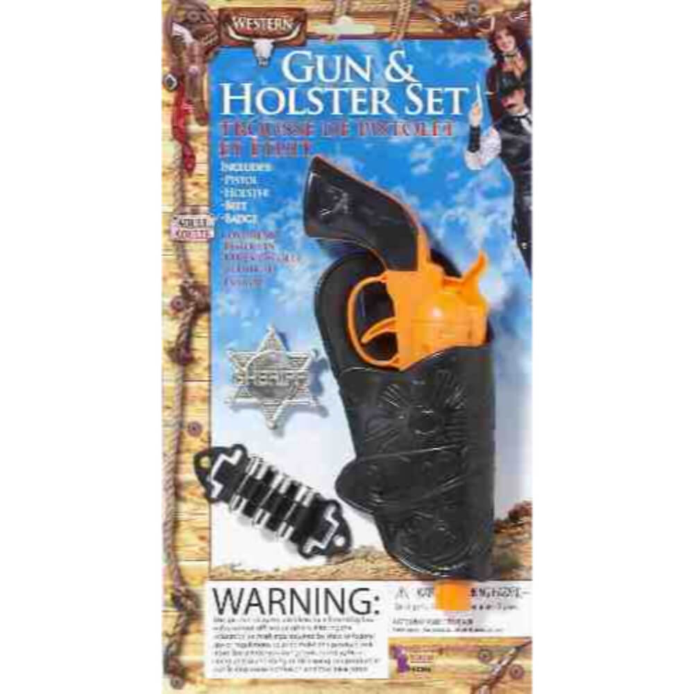 Western Gun &amp; Holster Set 