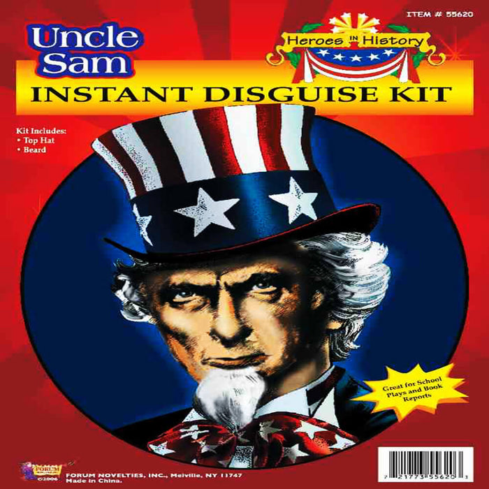 Top Hat & Beard Uncle Sam