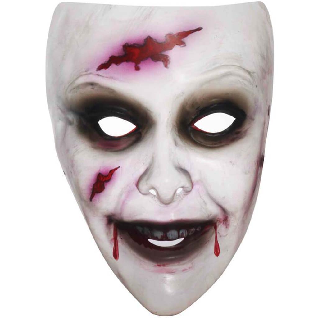 Female Zombie Transparent Mask