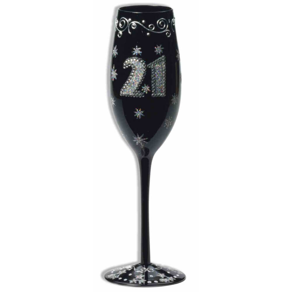 GLASS CHAMPAGNE LEGALLY 21 